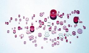 spherical Ruby bearing 1x0.2x0.1mm