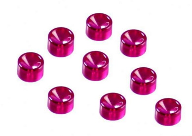 Spherical straight bore Ruby nozzle bearing 1x0.2x0.1mm