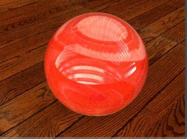 Ruby ball 17mm
