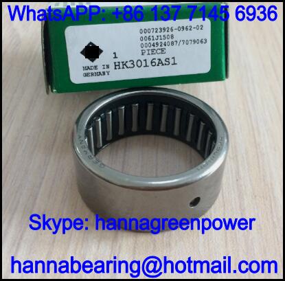 HK0408AS1 Needle Roller Bearing with Lubrication Hole 4x8x8mm
