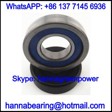 MG40X101.9X27 Forklift Bearing / Round Outer Surface Bearing with Retainer 40*101.9*27mm
