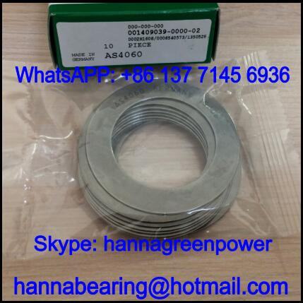 AS4060 Thrust Needle Roller Bearing Washer 40x60x1mm