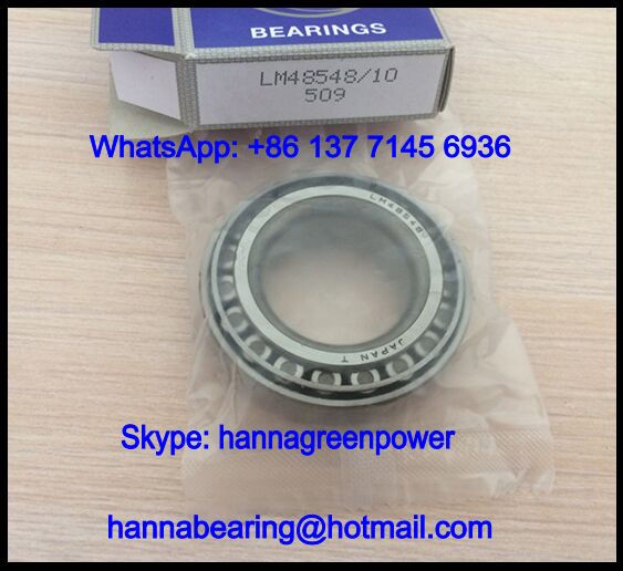 48510/48548 Inch Tapered Roller Bearing 34.925*65.088*18.034mm