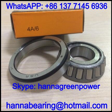 4A/6 Single Row Inch Taper Roller Bearing 19.05x44.45x12.7mm