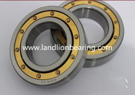 6019M/C3 Brass cage deep groove ball bearings 95*145*24