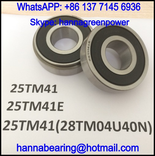 25TM41E Automotive Bearing / Deep Groove Ball Bearing 25x56/60x18mm