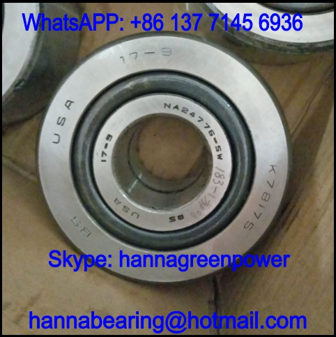 NA24776SW-90030 Double Row Taper Roller Bearing 38.1x101.6x58.674mm