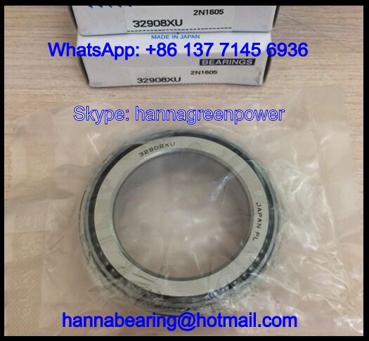 32908JR Tapered Roller Bearing / Automotive Bearing 40*62*15mm