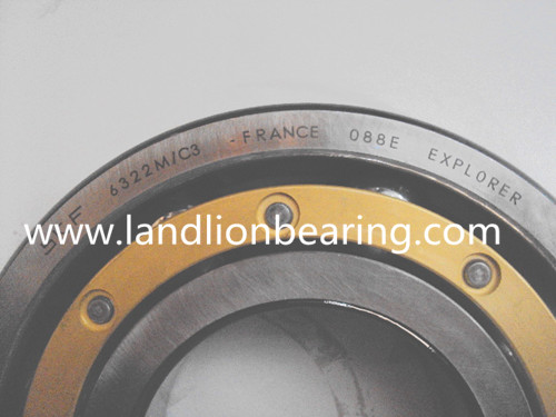 6322M/C3 Brass cage deep groove ball bearings 105*240*50