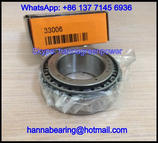 33006JR Single Row Tapered Roller Bearing 30x55x20mm