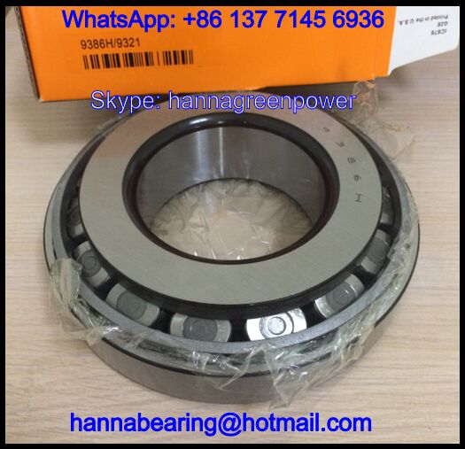 9386H/9321 Single Row Tapered Roller Bearing 84.138x171.45x49.213mm