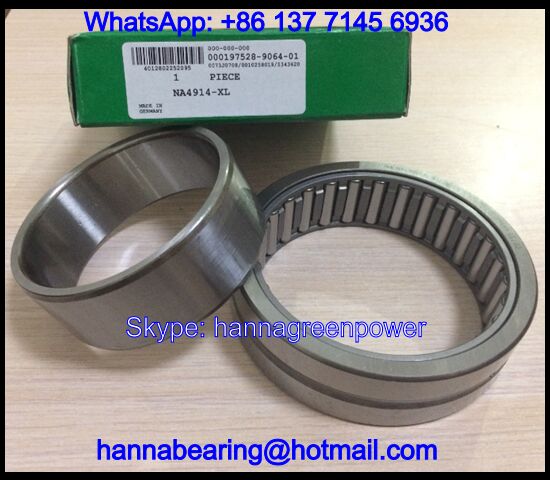 NA4918 Needle Roller Bearing With Inner Ring 90x125x35mm
