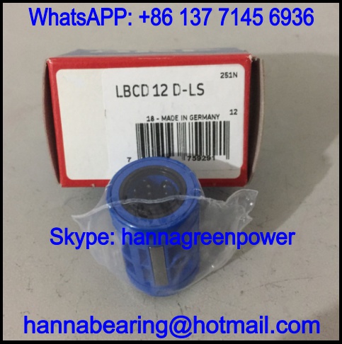 LBCD12D-LS/HV6 Linear Ball Bearing / Linear Bushing 12x22x32mm