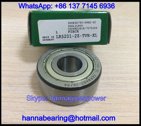 LR5001-2Z Cam Follower Bearing / Track Roller Bearing 12*30*12mm