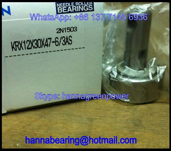 KRX12X30X47 Cam Follower Bearing / Printing Machine Bearing 12*30*47mm