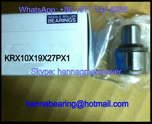 KRX10X19X27 Cam Follower Bearing / Printing Machine Bearing 10*19*27mm