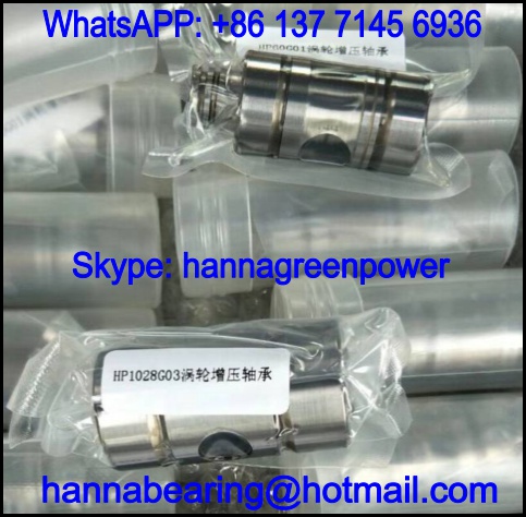 HP1028G03 Turbocharger Bearing / High Speed Ceramic Ball Bearing 10x28x55.2mm