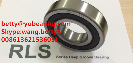 RLS12 2RS inch size deep groove ball bearing