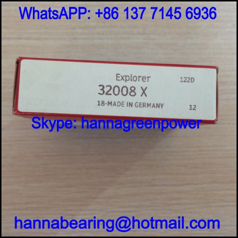 32008X Single Row Tapered Roller Bearing 40x68x19mm