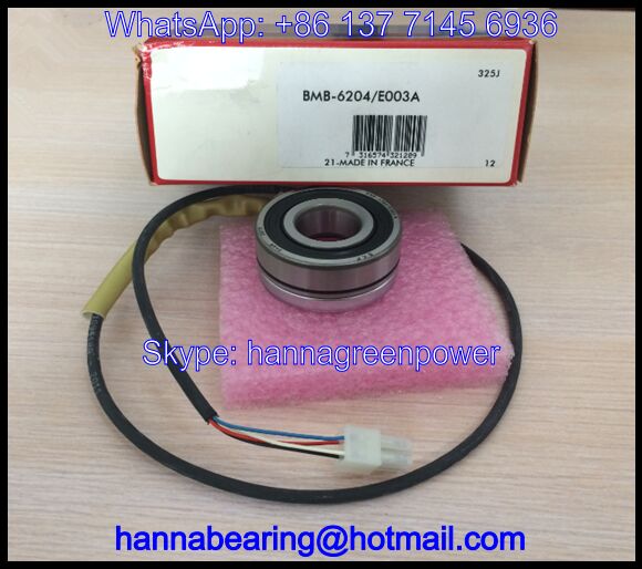 BMB-6202/VJ006EC Encoder Bearing / Forklift Sensor Bearing 15*55.6*14.5mm