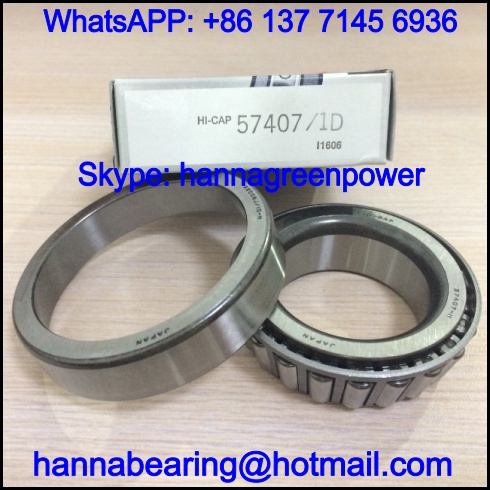 HI-CAP 57407/1D Taper Roller Bearing 40*70*19mm
