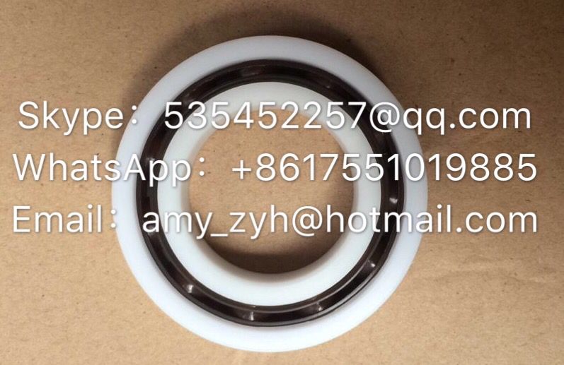 POM604 Deep groove ball plastic bearing size 4x12x4 mm