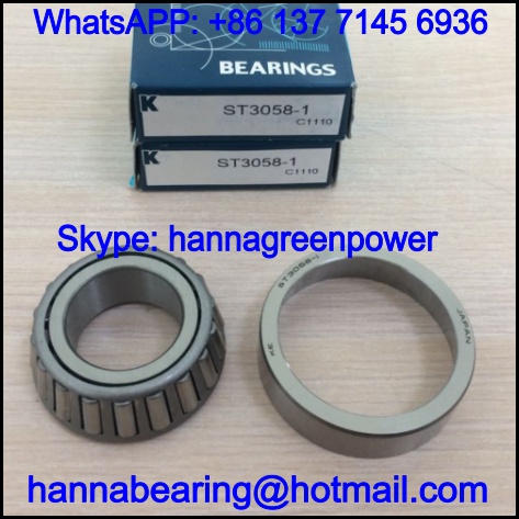 KEST3058-9 Single Row Tapered Roller Bearing 30x58x15.4/20mm