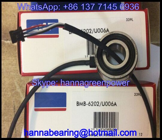 BMB-6202/E006A Sensor Bearing / BMB6202/E006A Encoder Bearing 15x34.4x17.2mm