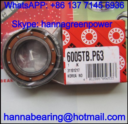 6203TB.P63 / 6203TBP63 Phenolic Cage Deep Groove Ball Bearing 17*40*12mm