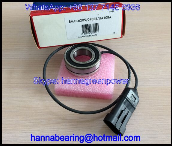 BMO-6205/048S2/EA108A Speed Sensor Bearing / Encoder Bearing 25x52x21.2mm