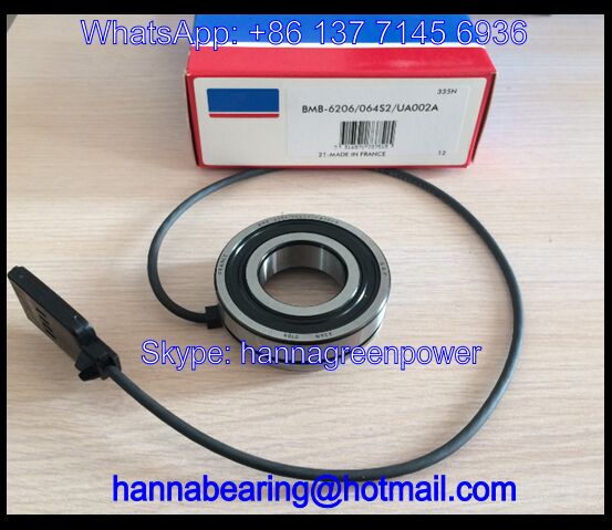 BMB-6206/064S2/EA002A Speed Sensor Bearing / Encoder Bearing 30x62x22mm