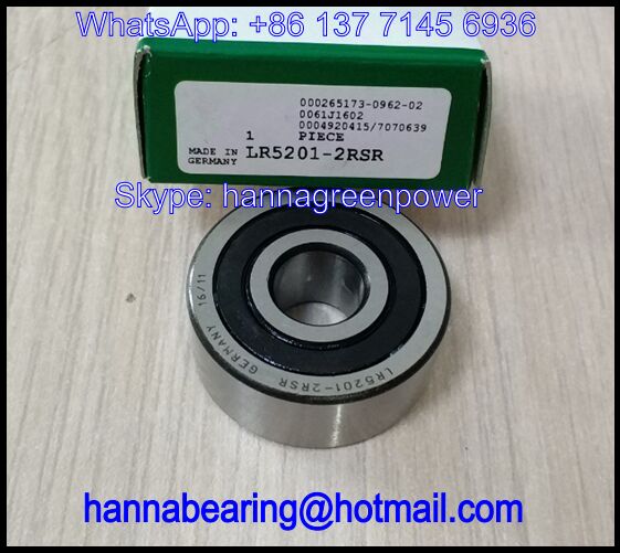 LR5204NPPU Cam Follower Bearing / Track Roller Bearing 20x52x20.6mm