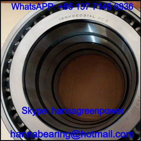 120KBE2001+L Double Row Tapered Roller Bearing 120x200x100mm