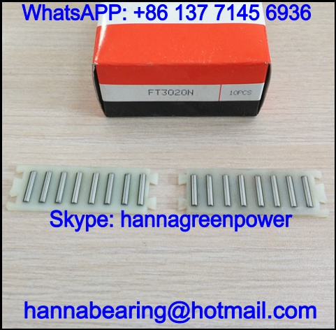 FT10080-500 Flat Roller Cage / Needle Roller Flat Cage 80x500x10mm