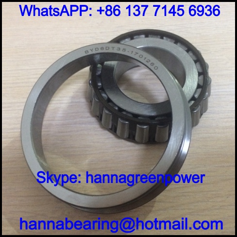 BYD6DT35-1701260 Automobile Bearing / Tapered Roller Bearing 38.1x78x18.5mm