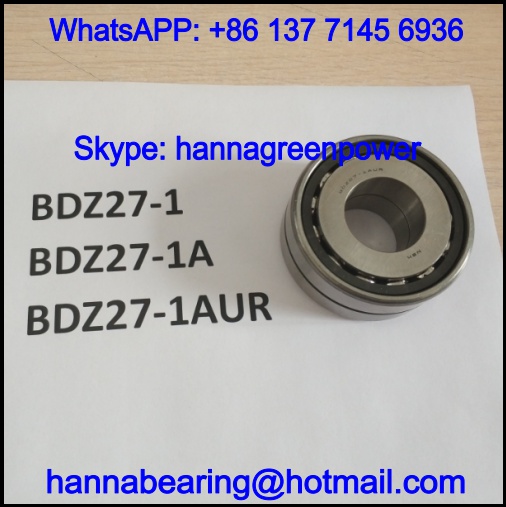 BDZ27-1A Automotive Angular Contact Ball Bearing 27*63*23mm