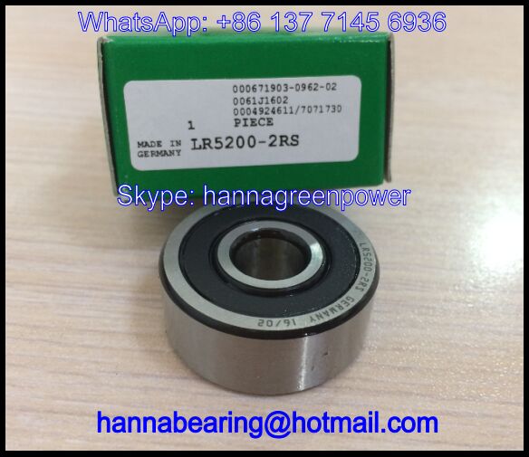 LR5303-2RS Cam Follower Bearing / Track Roller Bearing 17x52x22.2mm