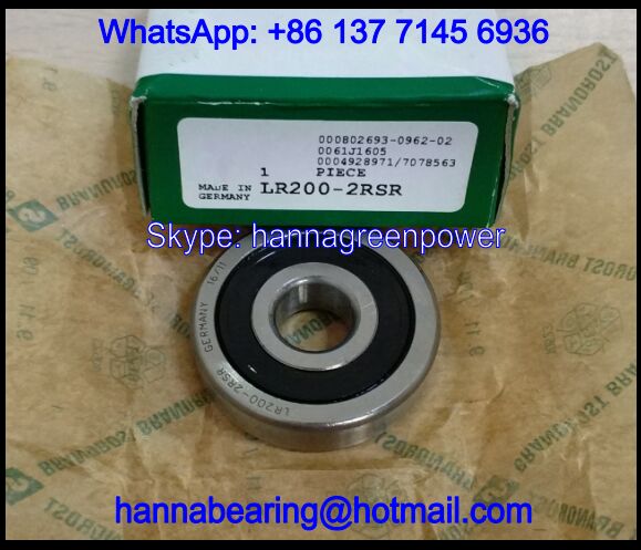 LR202 Cam Follower Bearing / Track Roller Bearing 15x40x11mm