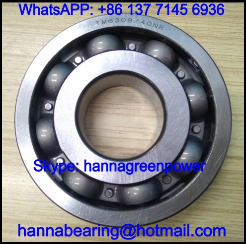 TM6309/40NR Automobile Bearing / Deep Groove Ball Bearing 40x100x25mm