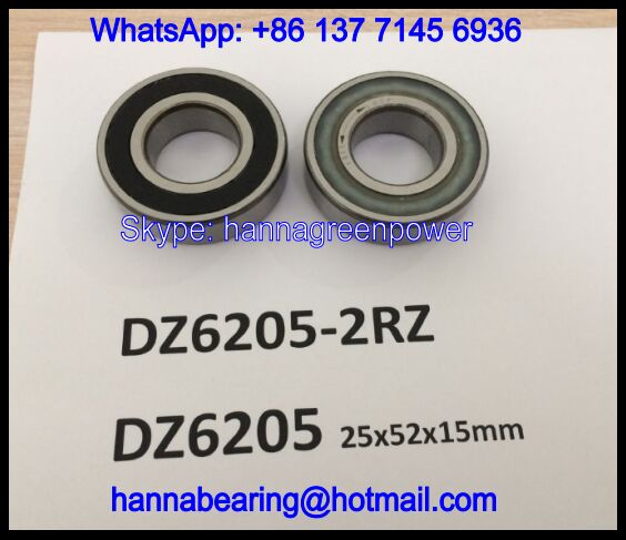 DZ6205-2RZ One Way Clutch Bearing / Deep Groove Ball Bearing 25x52x15mm