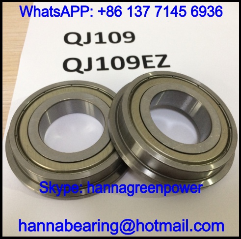 QJ109EZV Automotive Bearing / Angular Contact Ball Bearing 40x75/80x16mm