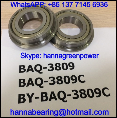BY-BAQ-3809C Automobile Angular Contact Ball Bearing 40x80x16mm