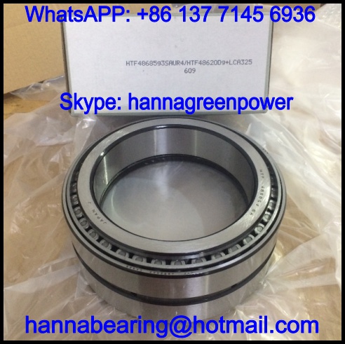 HTF 48620Dg CA325 Double Row Tapered Roller Bearing 142.875*200.025*87.315mm