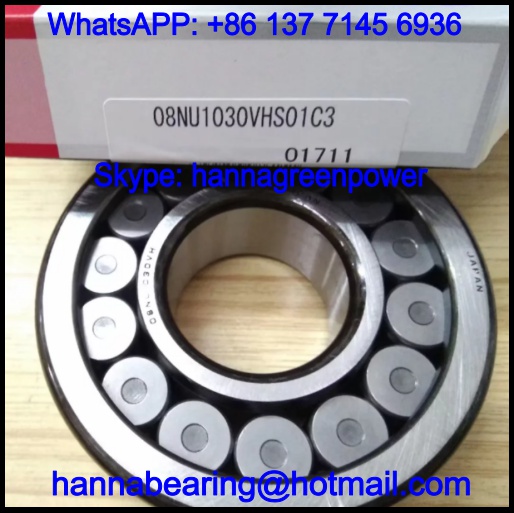 08NU1030VHS01C3 Automobile Bearing / Cylindrical Roller Bearing