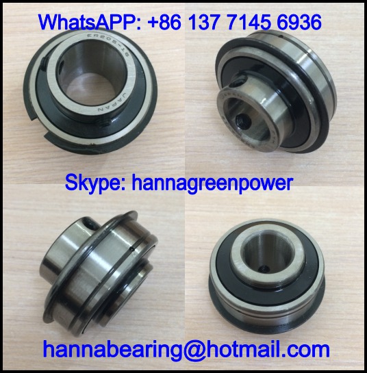 ER205-14 / ER 205-14 Insert Ball Bearing with Snap Ring 22.225x52x34.1mm