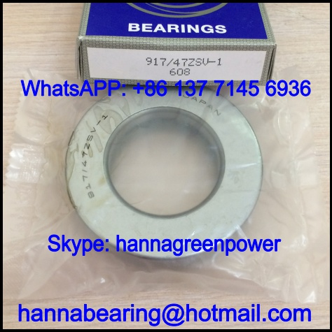 917/38.1ZHV Automobile Bearing / Thrust Roller Bearing 38.1x66x18mm