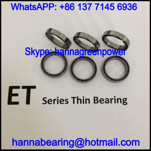 ET2115-2RS Extra Thin Bearing / ET2115RS Deep Groove Ball Bearing 15*21*3.5mm