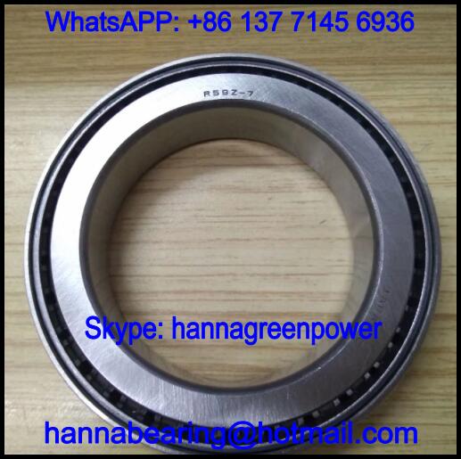 R59Z-7 Automobile Bearing / Tapered Roller Bearing 59.6x88.1x22mm
