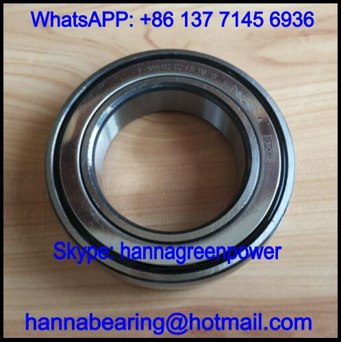 F-555102 Deep Groove Ball Bearing with Spherical Outer Ring 45x75x19mm