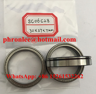 SC06C28ZZNR#15 Deep Groove Ball Bearing 30x37x7mm